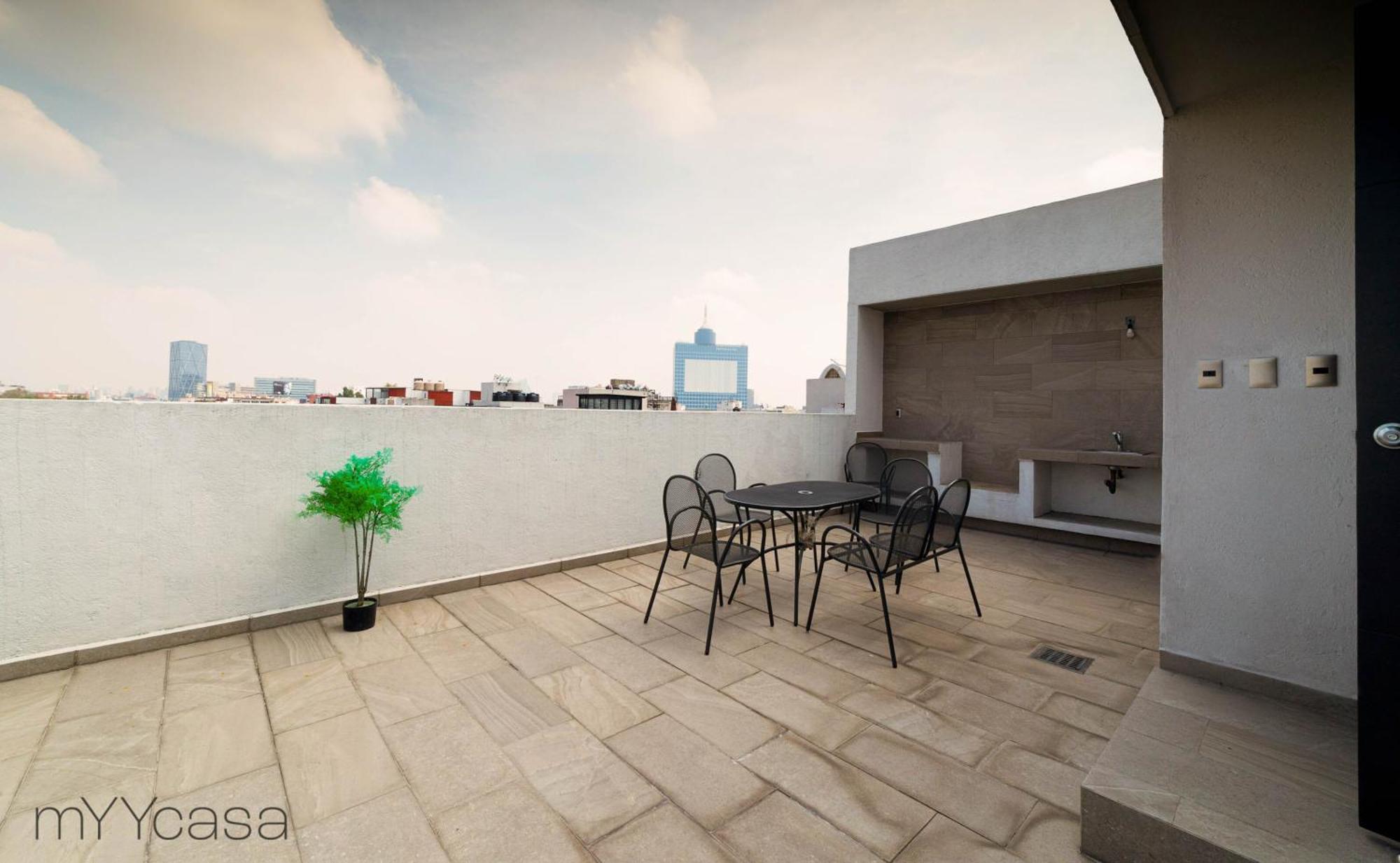 Ferienwohnung Wisconsin 68 Ph1 - Brand New Ph With Private Rooftop @ Wtc Mexiko-Stadt Exterior foto